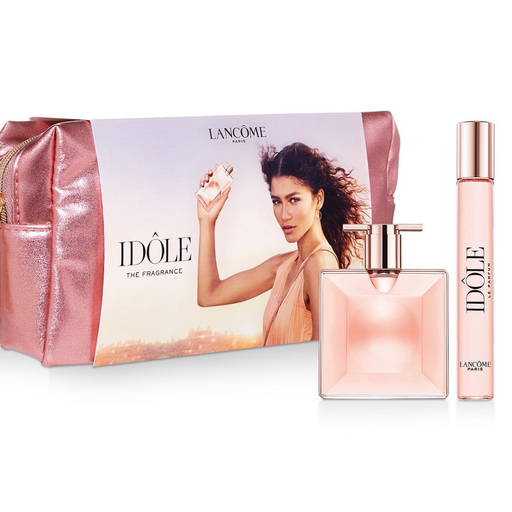NIB LANCOME Idole Le Parfum 3–Pc EDP Spray & Rollerball Gift Set